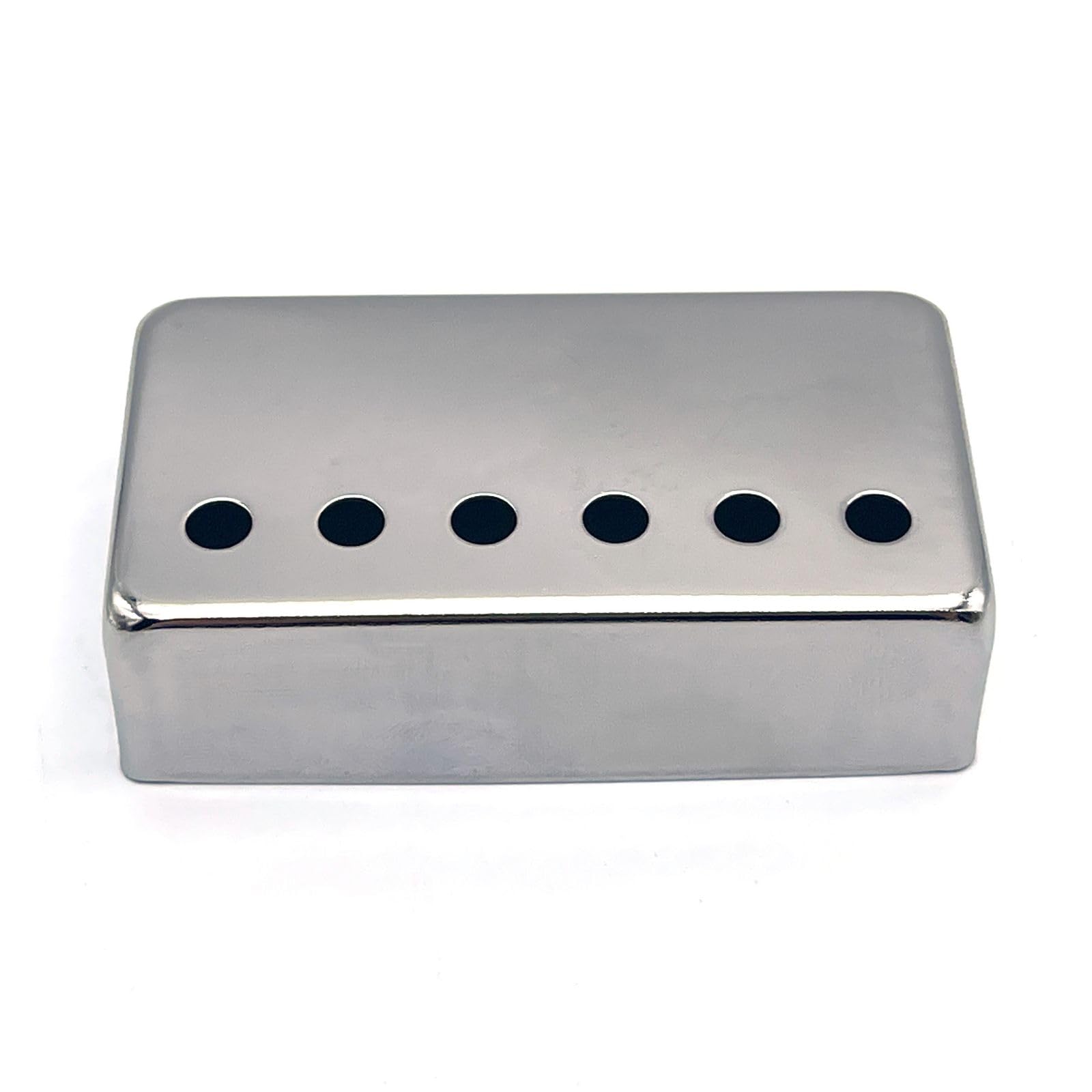 

TIGRE BLANC Крышка звукоснимателя Хамбакер Гитара Электро Лес Пол Двойная катушка Кастомные детали 6 отверстий Хром 52 мм