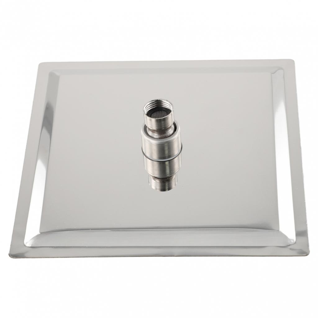 Shower Head Stainless Steel 8" 20 cm Silver Ease of use Long lasting 8 inch