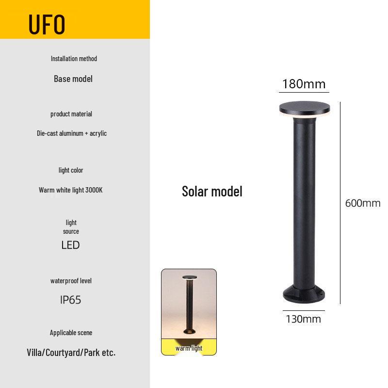 Solar Waterproof Garden Lights - Ground Inserted, Outdoor Courtyard Atmosphere, 24V/220V