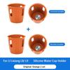 For LI LiXiang L7 L8 L9 2022 2023 Car Center Control Water Cup Holder Wireless Silicone Protection Pad Storage Box Anti Slip Pad