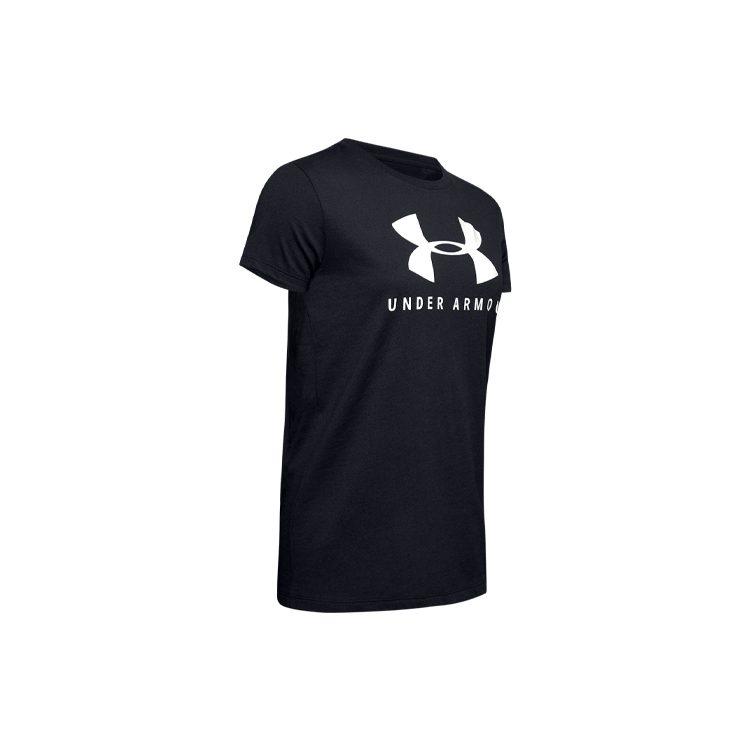Under Armour Crew Neck T Shirt Women's Black 1346844-002