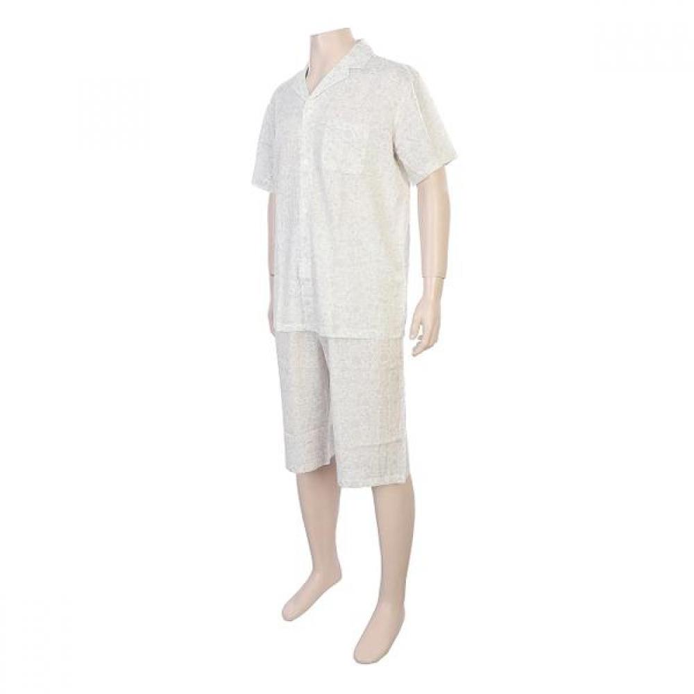 BARBARA Men S Gray Crepe Loungewear amp4629S