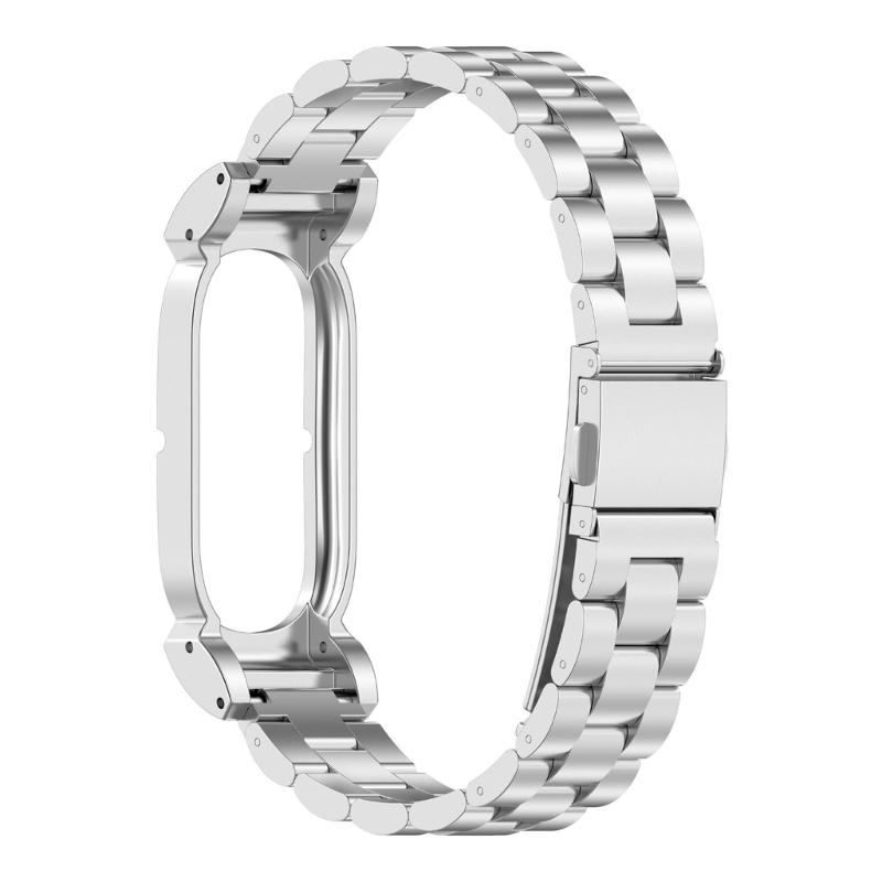 Smartwatch Ersatzarmband, Metallarmband mit Gliederreihen-Design für Pendler, Bürokleidung und den täglichen Gebrauch
