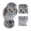 New Large Size Owl Decoy Scare Birds Away Garden Decoration Bird Deterrent Plastic for Outdoor Patio Birds Repellent