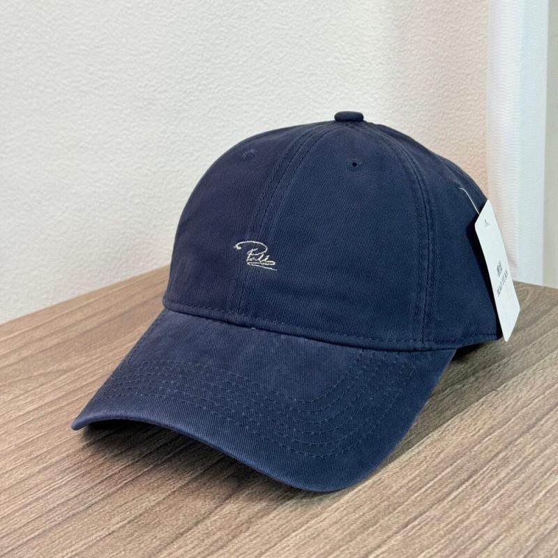 Pure cotton simple embroidery cap New women's wide-brimmed sunshade baseball cap Soft top temperament versatile simple casual hat