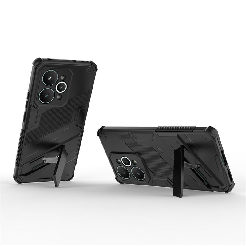 Phone Holder Case For Realme 15 Pro Case Shockproof Anti-knock Armor Full Back Cover For Realme 15 Pro Case For Realme 15 Pro 5G