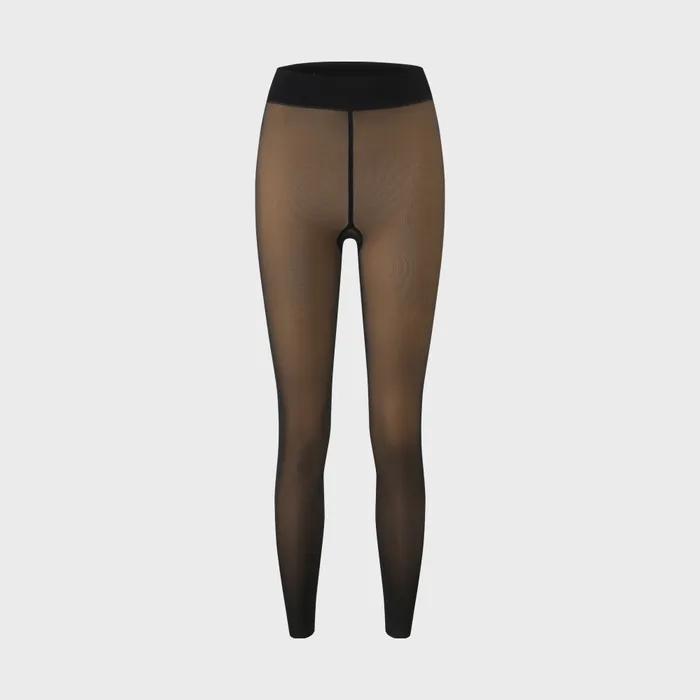 Warm See-through Stockings (Footless)