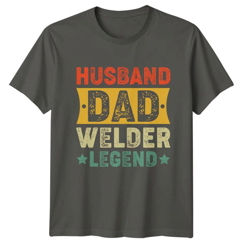 Husband Dad Welder Legend Unisexs TShirt Welder Dad Welding Fathers Day Gift For S