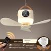 Portable Rechargeable USB Fan with Remote Control for Dorm, Bed, Outdoor, and Camping Use
