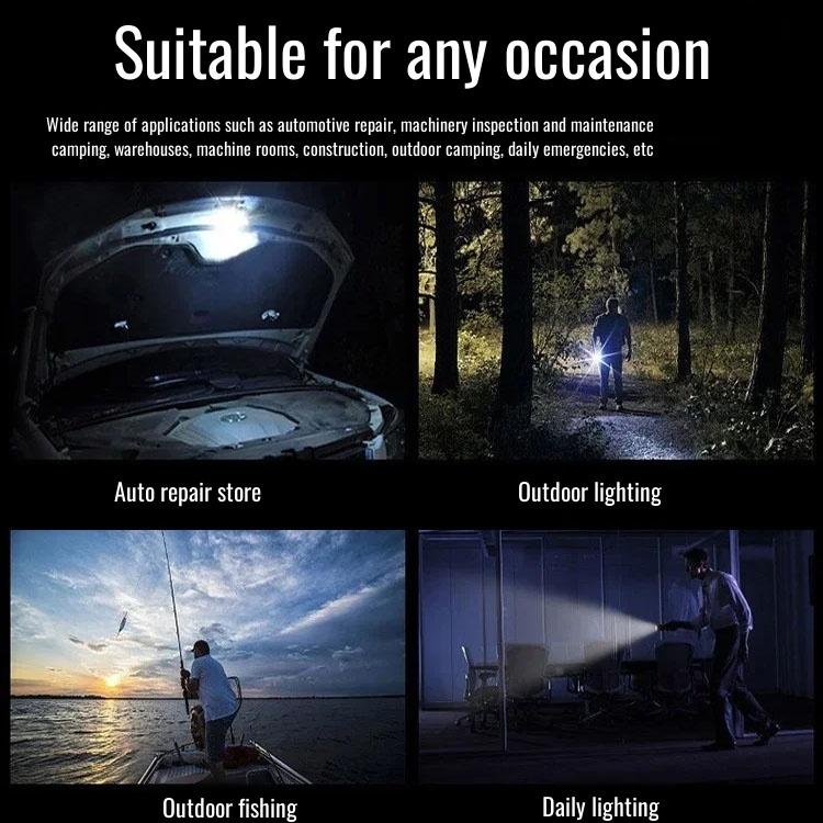 Rechargeable Lighting Flashlight Larger irradiation range longdistance shooting Waterproof and drop resistant laser gun Strong