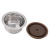 Refillable Coffee Capsule Stainless Steel 230ml Capacity Reusable Coffee Pod for Home