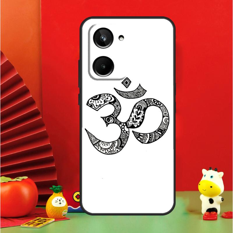 OM Yoga GOA Zen Symbol For Realme GT6 GT7 15 Pro 10 11 12 13 14 Pro Plus C65 C67 C63 C61 C55 C51 C53 C35 C75 Case