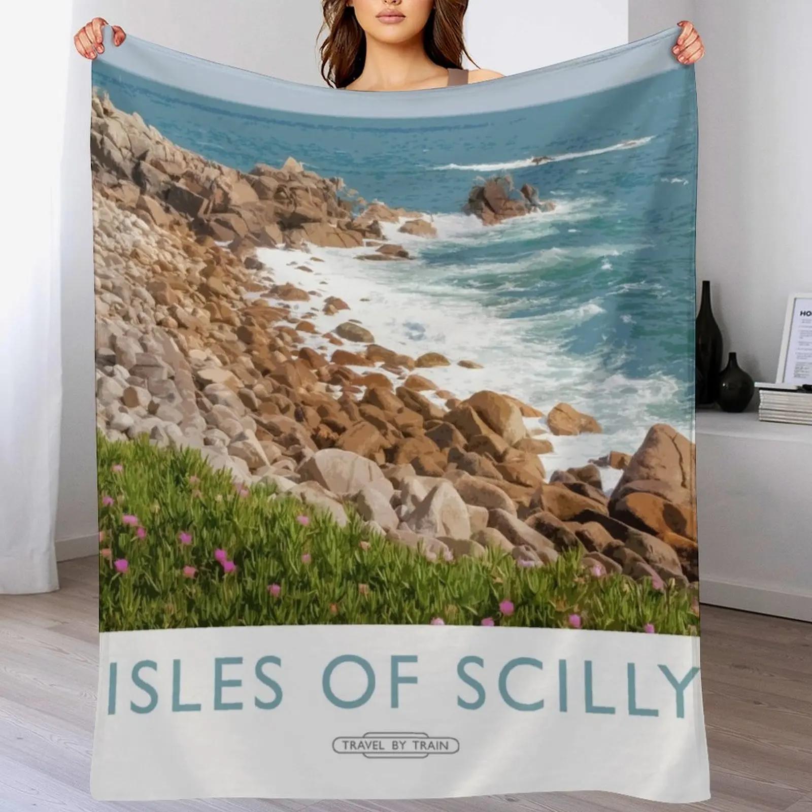 

Isles of Scilly Throw Blanket Summer Cool Breathable Blanket for Sleeping 102x76cm(40x30in)