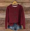 Women's Vintage Knit Button Cardigan Jacket