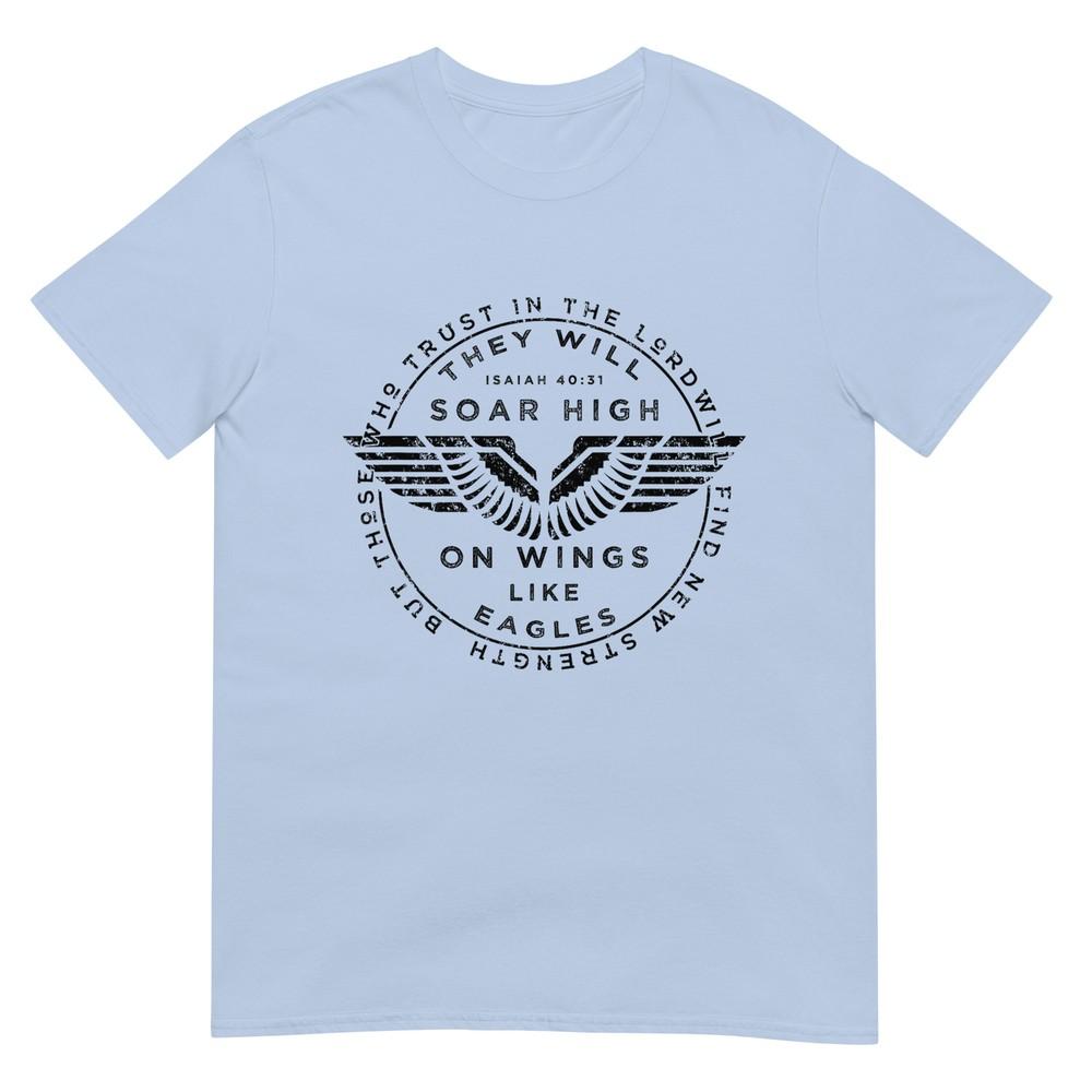 Soar On Wings Like Eagles Unisexs Christian TShirt TShirt S