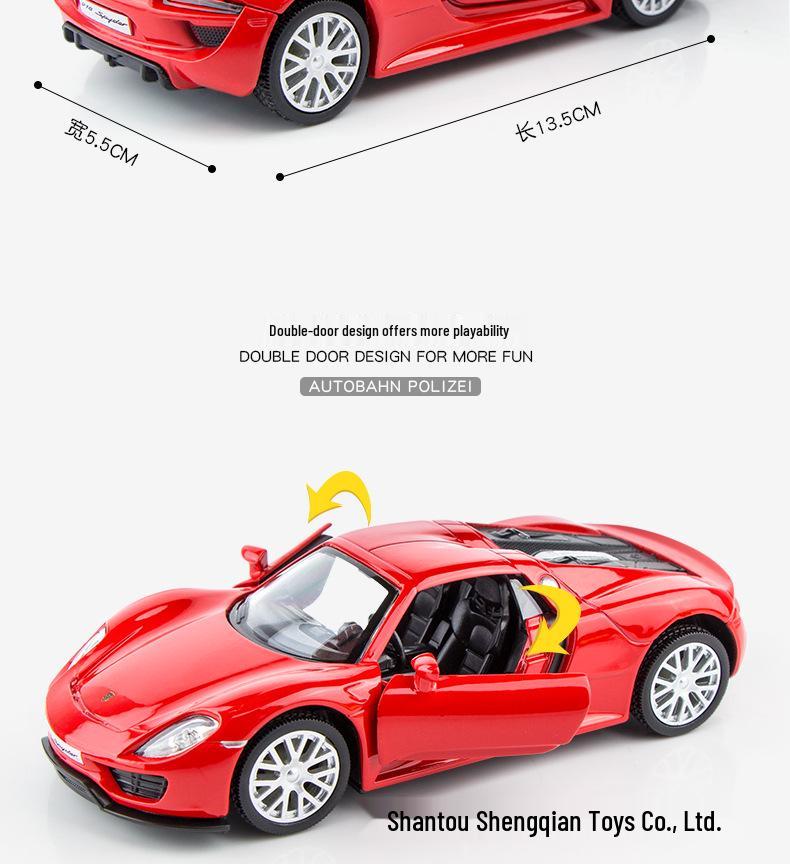 1:36 Scale Panamera and Cayenne Model Cars - Maserati Simulation Alloy Toy Cars for Boys