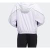 Adidas Hooded Zip-Up Woven Jacket Women Jackets White FM9322