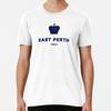 Camiseta Premium East Perth Royals Football Club Tamanhos P a 5XL Fabricada na Austrália/EUA Camiseta