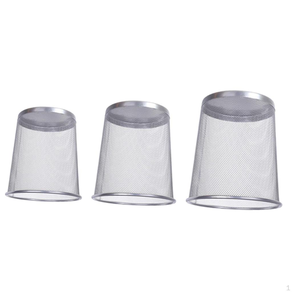 3 Pack of Garden Cloches for Plant Coverage with Metal Chicken Wire Greenhouse