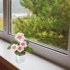 5Pcs Self Watering Plant Pots For Plants Double-Layer Flower Pots Planters With Drainage Hole Reservoir For Seedling Nursery Pot