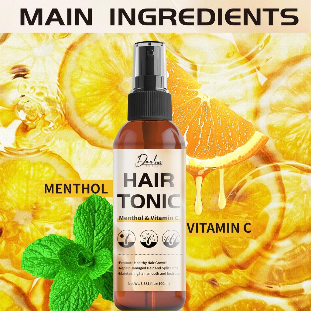 Hair Tonic-Promote Health Hair Growth-Repair Damaged Hair And Split Ends-Suitable for all Hair Types,100ml