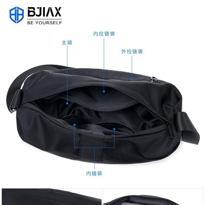 Men's Crossbody Bag Fashionable Popular Commuting Single Shoulder Backpack Horizontal Casual
