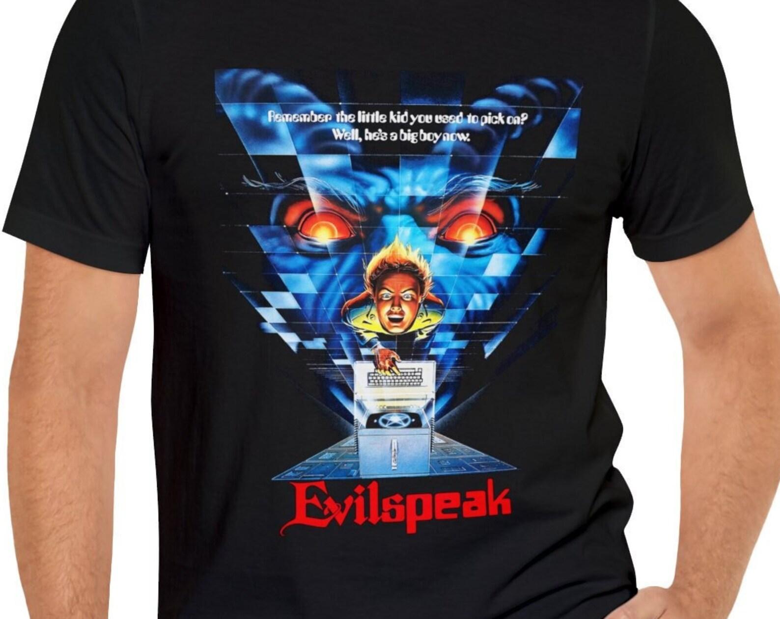 Evilspeak T-Shirt Short Sleeve Evil Speak Movie Tee M