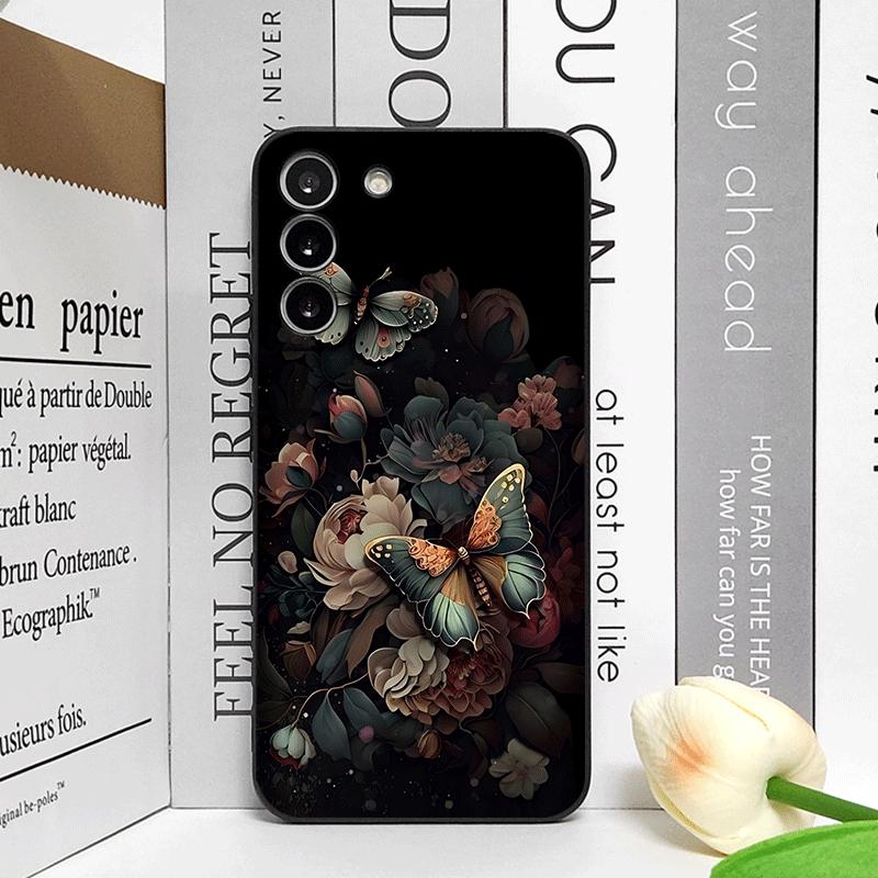 Blumen Pfingstrosen Druck Vintage Blumenmuster Handyhülle für Google Pixel 9A 8A 7A 6A 6 7 PRO 8 9 Pro XL 5G Stoßfest Weiche Hüllen