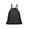Black Basketball Bag Training Bag Multifunctional Drawstring Bag Student Fitness Outdoor Club Sports Bag