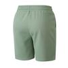 Mens Solid Color Waffle Drawstring Pockets Casual Straight Summer Shorts