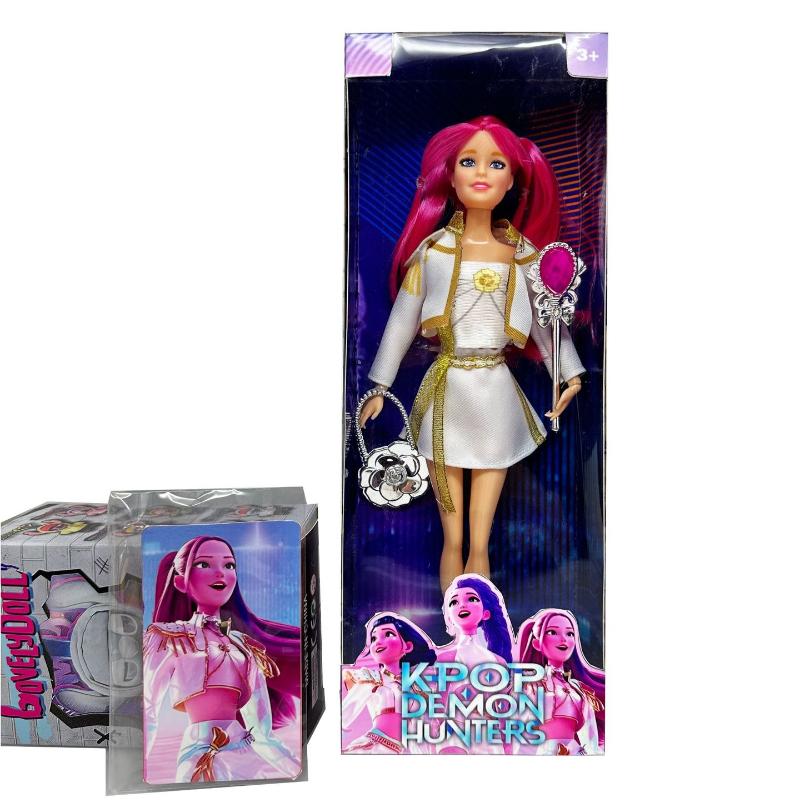 Kpop demonų medžiotojo veiksmo figūrėlė Mimi Mira Zoe graži princesė mergaitė lėlė plastikinė „pasidaryk pats“ žaislo dovana vaikams