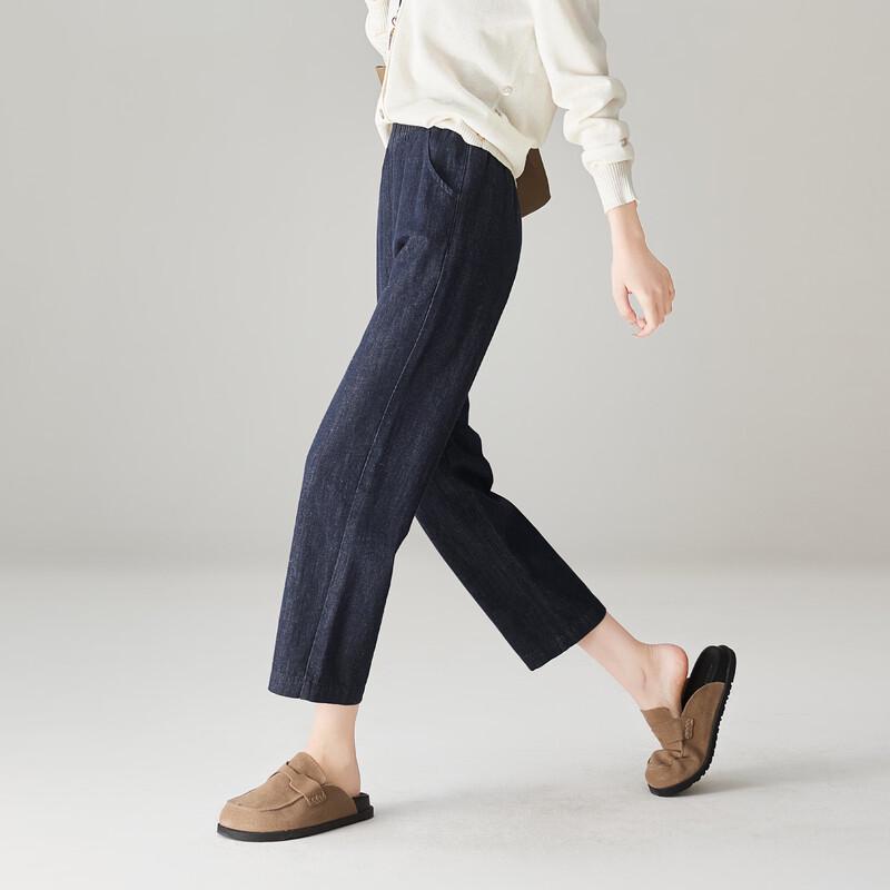 SOFSIL Women's Straight Leg Cropped Jeans