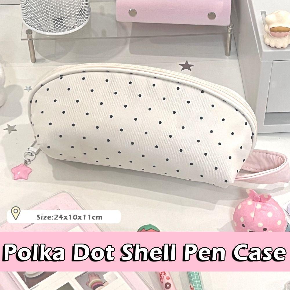 Multi-functional Pencil Case Polka Dot Stationery Pouch Stationery Organizer  Back To School Gift