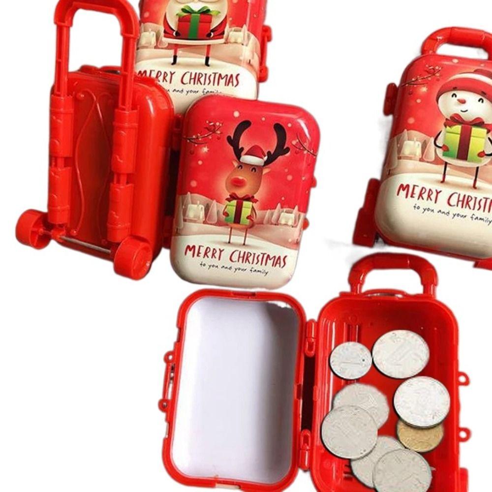 Claus Plastic Dollhouse Decoration Pendant Toys Trunk Doll Handbag Jewellery Box Suitcase Luggage