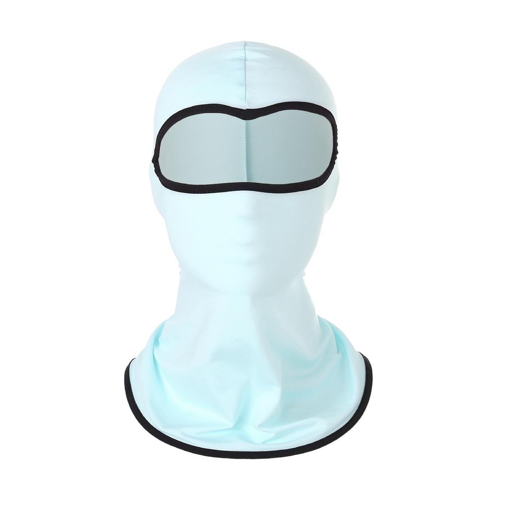 Summer Ice Silk Sunscreen Face Mask: Windproof Dustproof Balaclava for Cycling, Biking, and Outdoor Sports