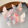Enchanting Color-Changing Korean Butterfly Hair Clip - Sweet Shark Clip Headdress for Women