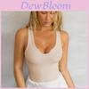 Streetwear Knitted Tank Top For Women With Ribbed Design And High Elasticity Summer Essentials