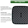 Reusable Silicone Airs Fryer Liners with Airs Fryer Magnetic Cheat Sheet, Easy Clean Airs Fryer Accessories, Non Stick (Square 8.5")