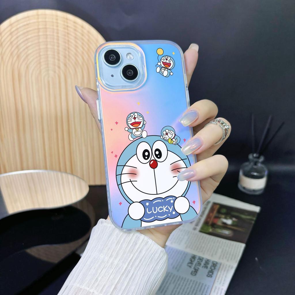 Applicable To Apple 16promax Mobile Phone Case Iphone1415 Chameleon 131112IMD Doraemon AIMD