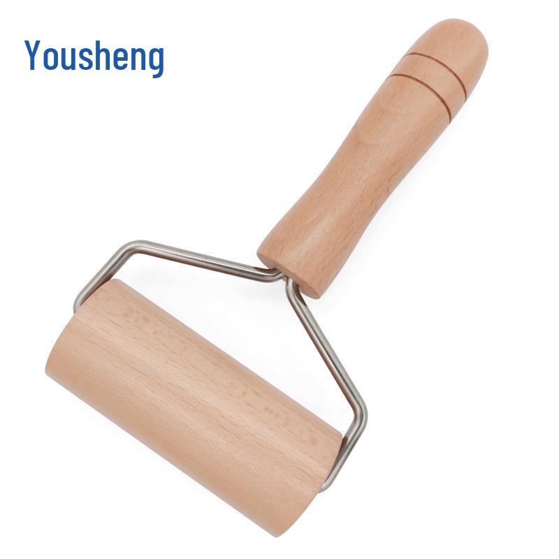Manual Wooden Handheld Rolling Pin for Dumpling Dough, Pasta, and Noodles