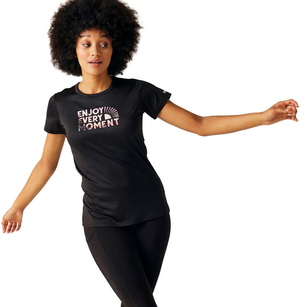 Regatta Damen/Damen Fingal VIII Genießen Sie jeden Moment T-Shirt