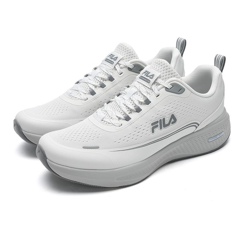 Fila Nuvole Run 3+ Fashionable Simple Comfortable Breathable Lightweight Low-Top Casual Training Running Shoes Men Sneaker White A12M531134FBB