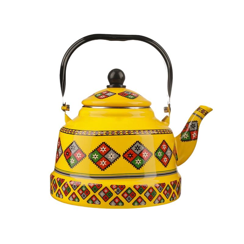 Shangqi Enamel Antique Bell Kettle