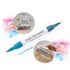 Two Tone Acrylic Pigment Marker Pen, 36 Pens - Brush Tip, Water-based Ink, Marker Pen - Very Suitable for Calligraphy, Illustrat
