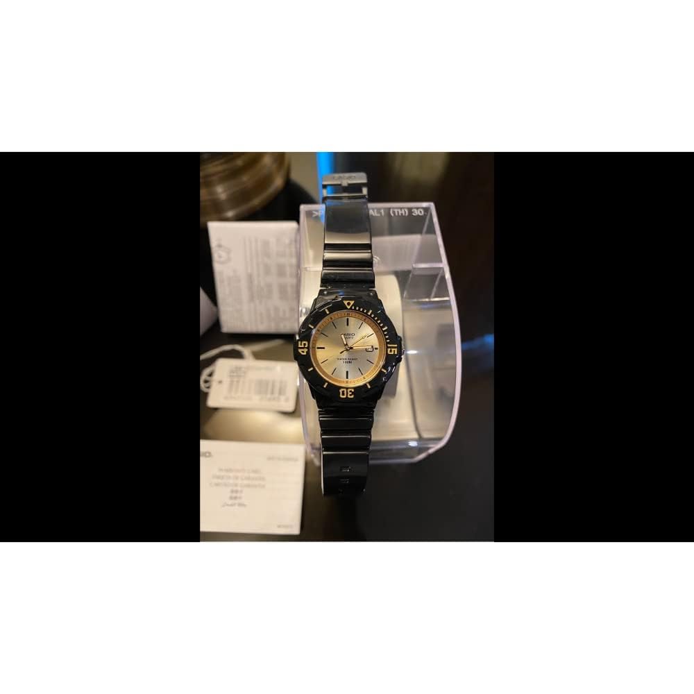 Casio CASIO Watch Quartz Gold Black Women's LRW-200H-9E