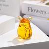 Creative Citrine Figurine Ornaments Crystal Mini Miniature Figure  Car Interior Ornament
