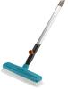 GARDENA Floor Cleaning Brush for Indoor Combi Turquoise 30cm Product Up to 25 Years Cleaning, System, Blue/White, Width, 3639-20, Warranty