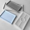 Rectangular Fruit Dish Moulds Silicone Material for DIY Hand-Making Resin Crafts