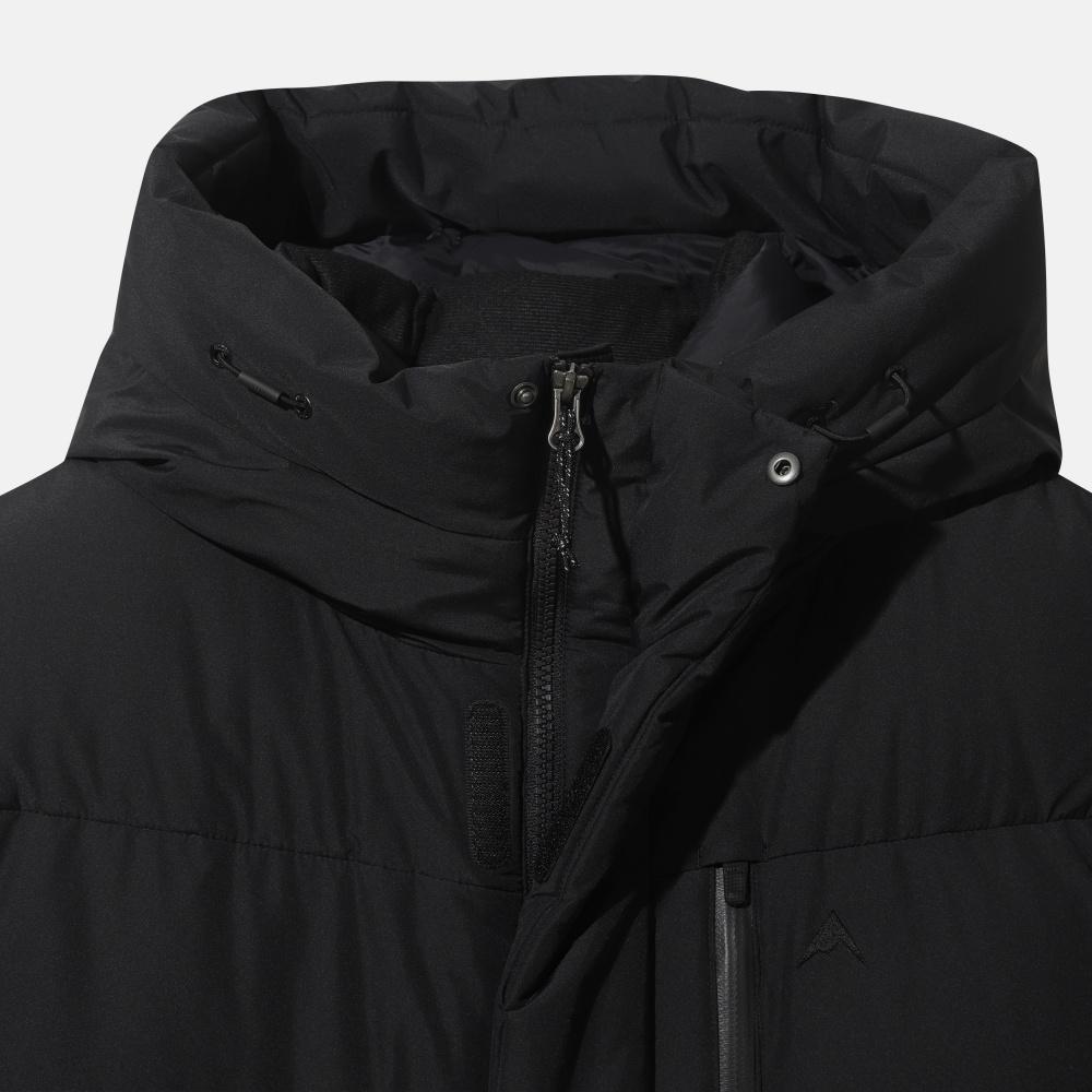 Nepa 7Lf2089 Unisex Essential Heavy Long Down Jacket_Black