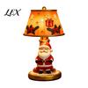 Unique Christmas Gifts Lighted Table Lamp, Santa Claus Reindeer Ornaments Desktop Ornament for Living Room Bedroom Indoor Holiday Home Decor